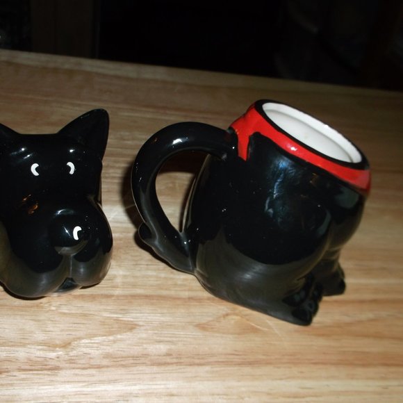 scottie dog glass figure sugar bowl - Picture 4 of 4